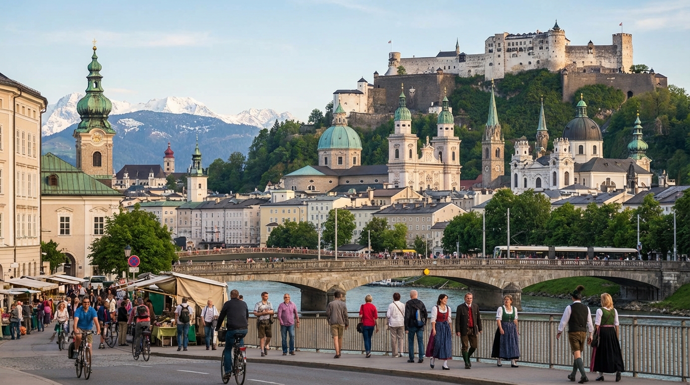 Scenic view of Austria