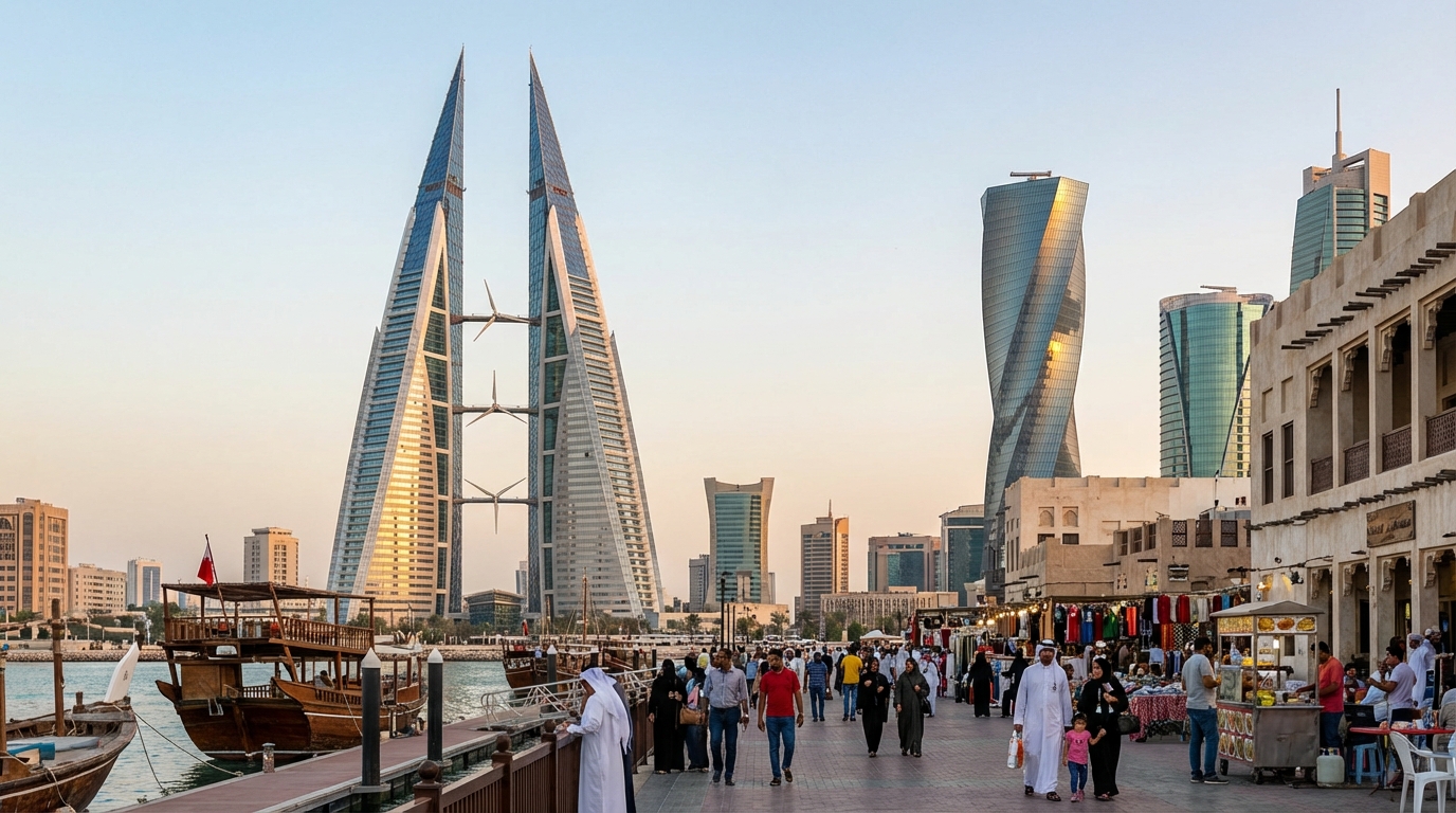 Scenic view of Bahrain
