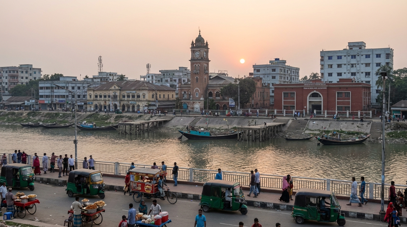 Scenic view of Mymensingh, Bangladesh