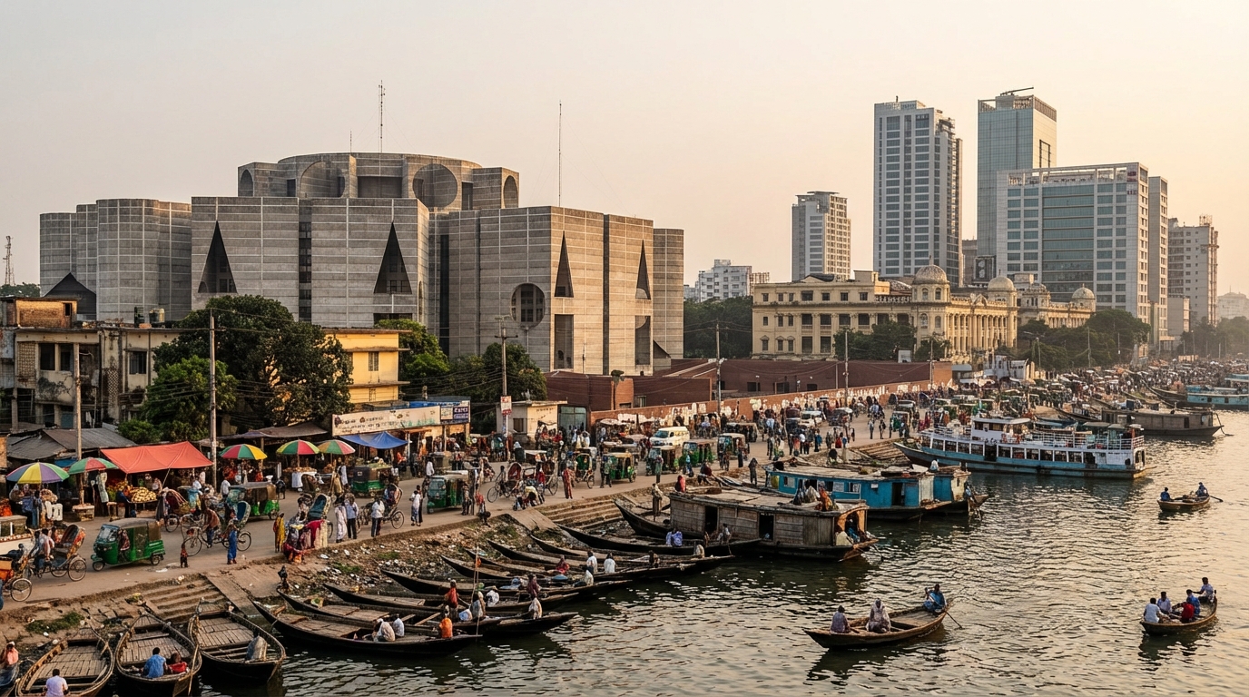Scenic view of Bangladesh