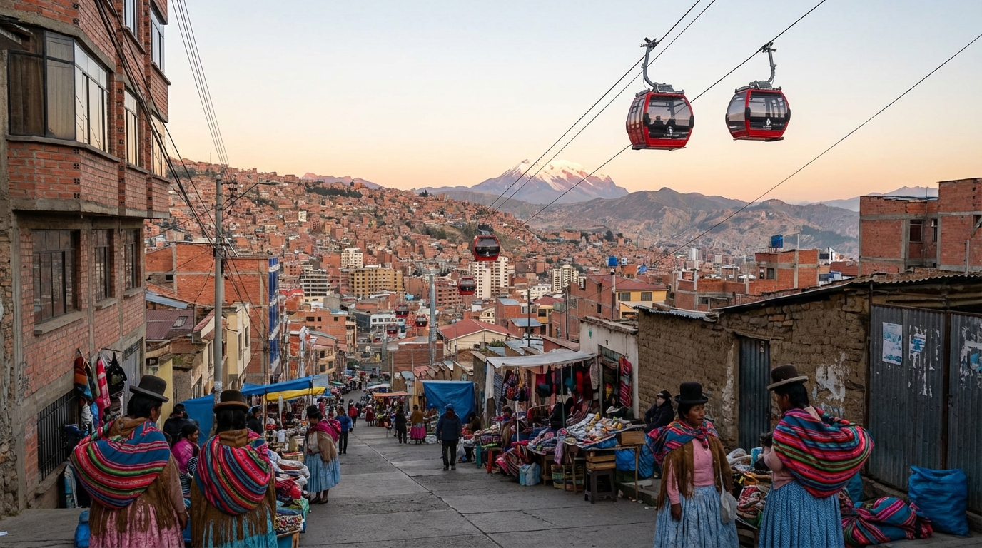 Scenic view of Bolivia