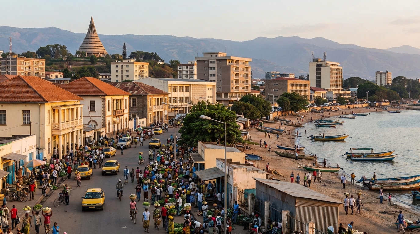 Scenic view of Burundi