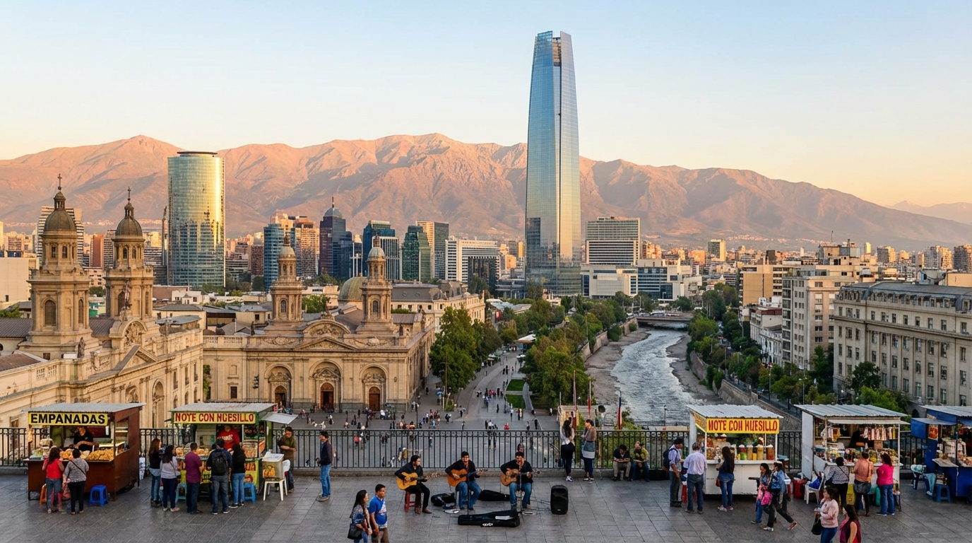 Scenic view of Chile