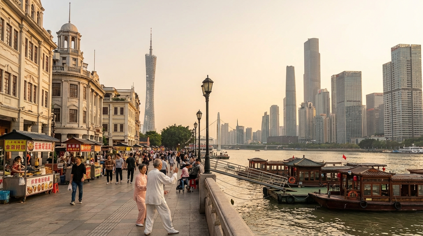 Scenic view of Guangdong, China