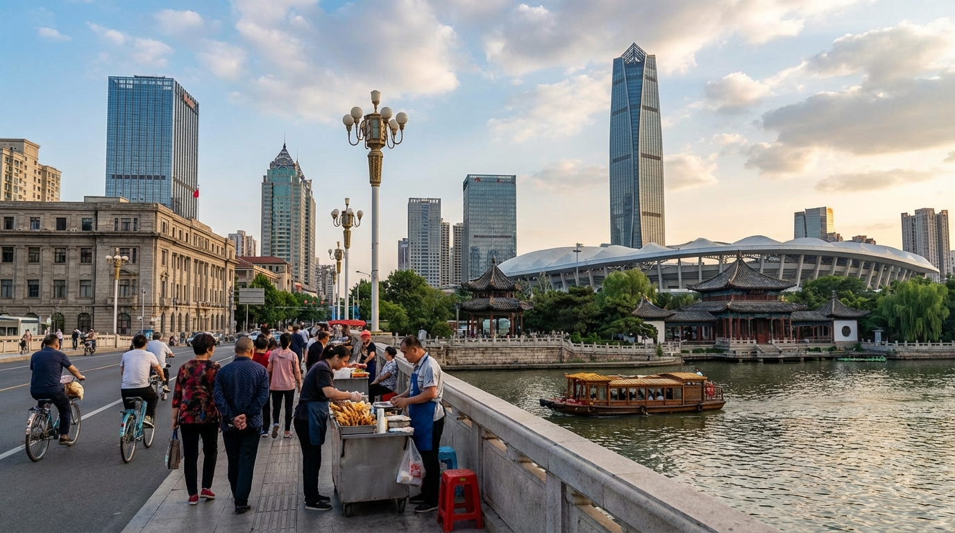 Scenic view of Shandong, China