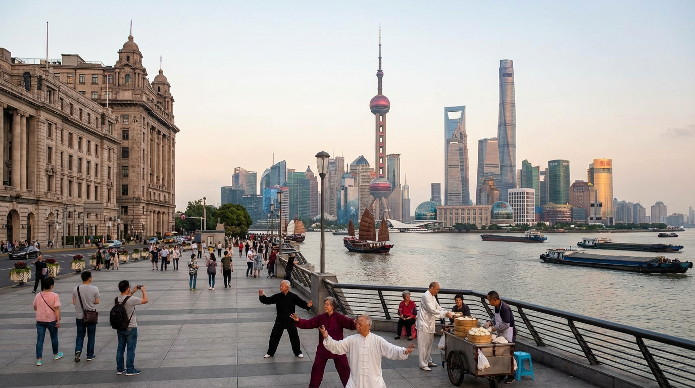 Scenic view of China