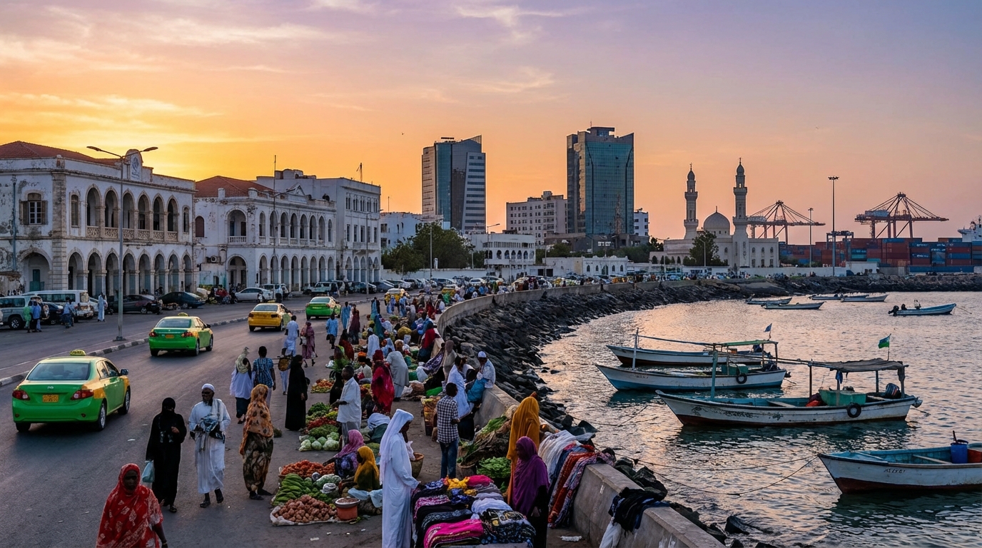Scenic view of Djibouti