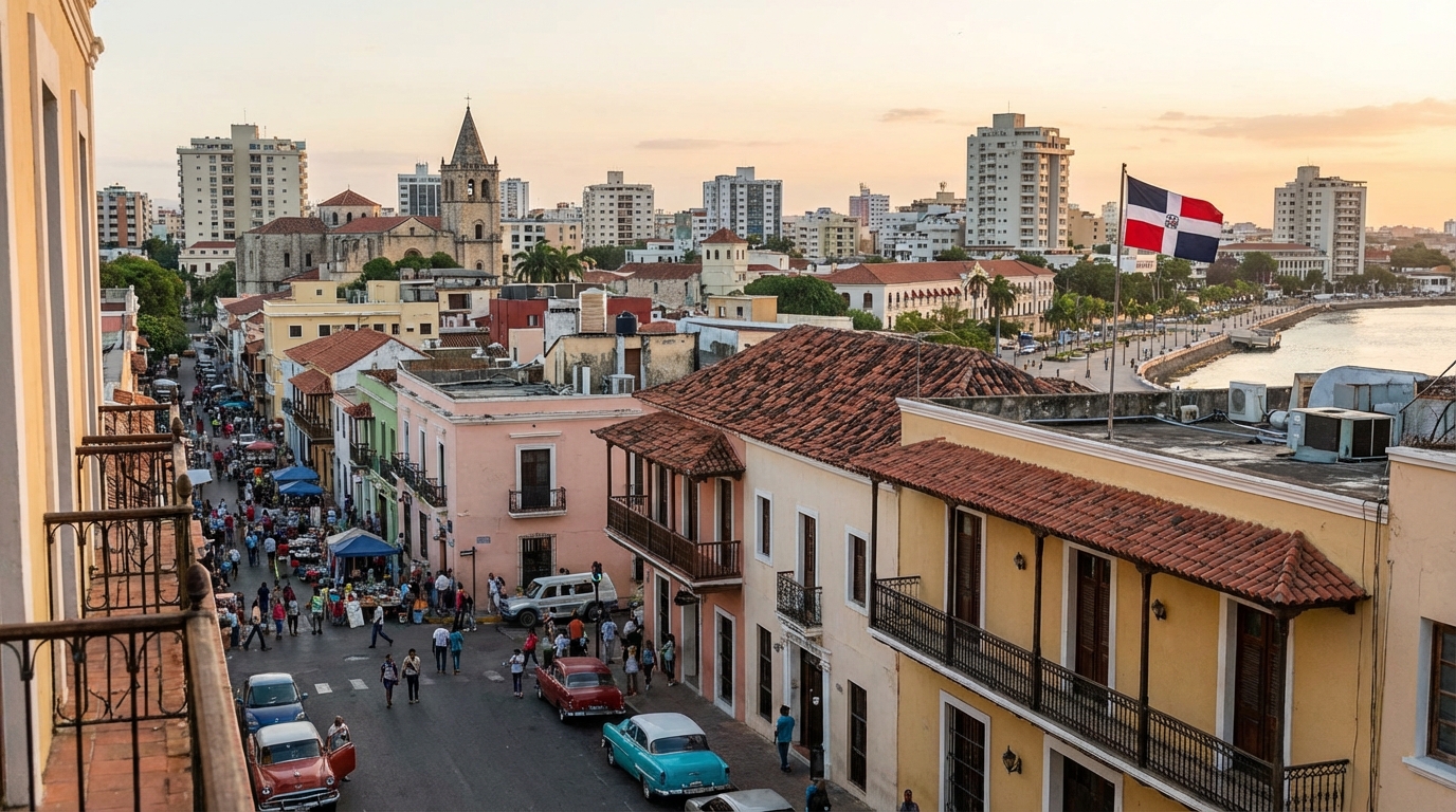 Scenic view of Dominican Republic