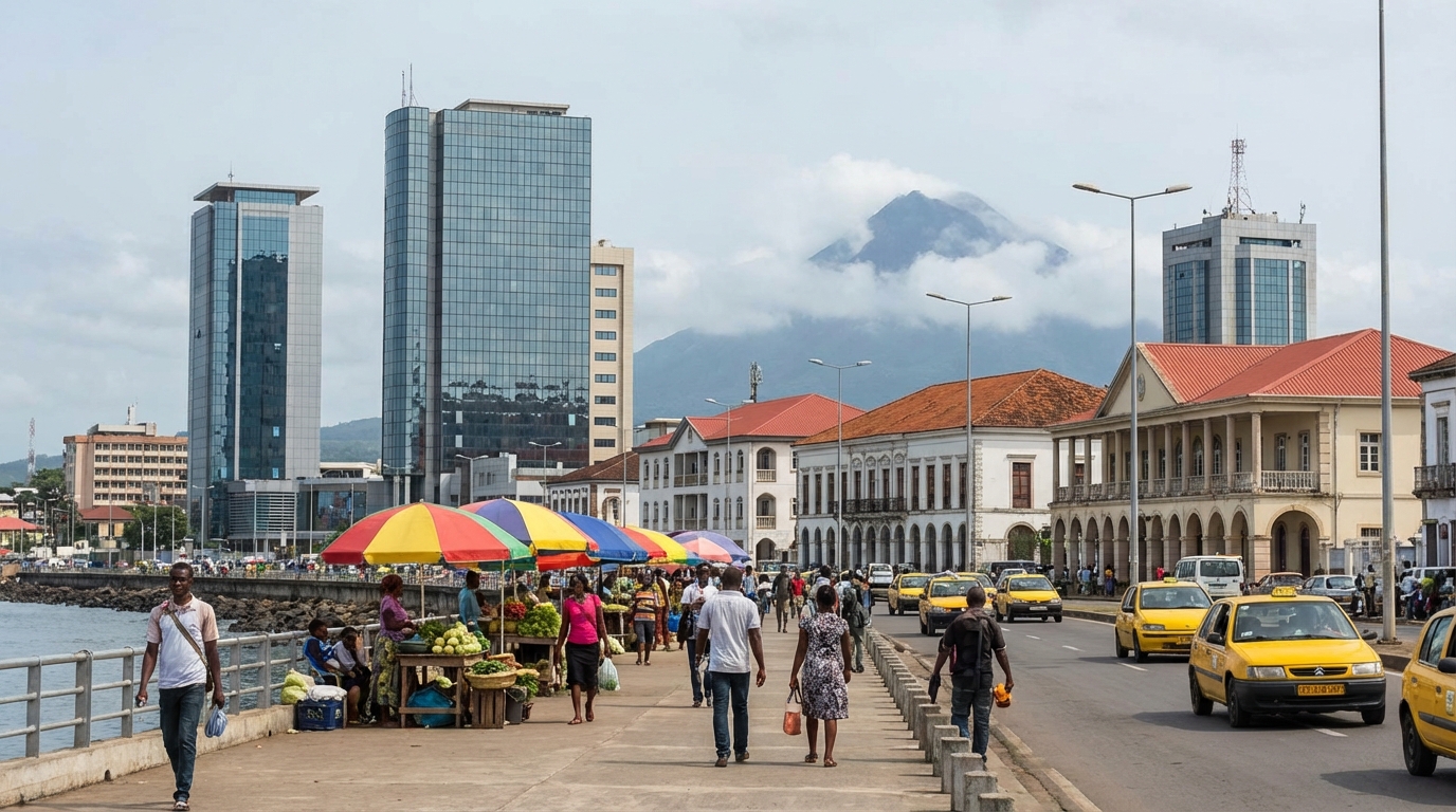 Scenic view of Equatorial Guinea