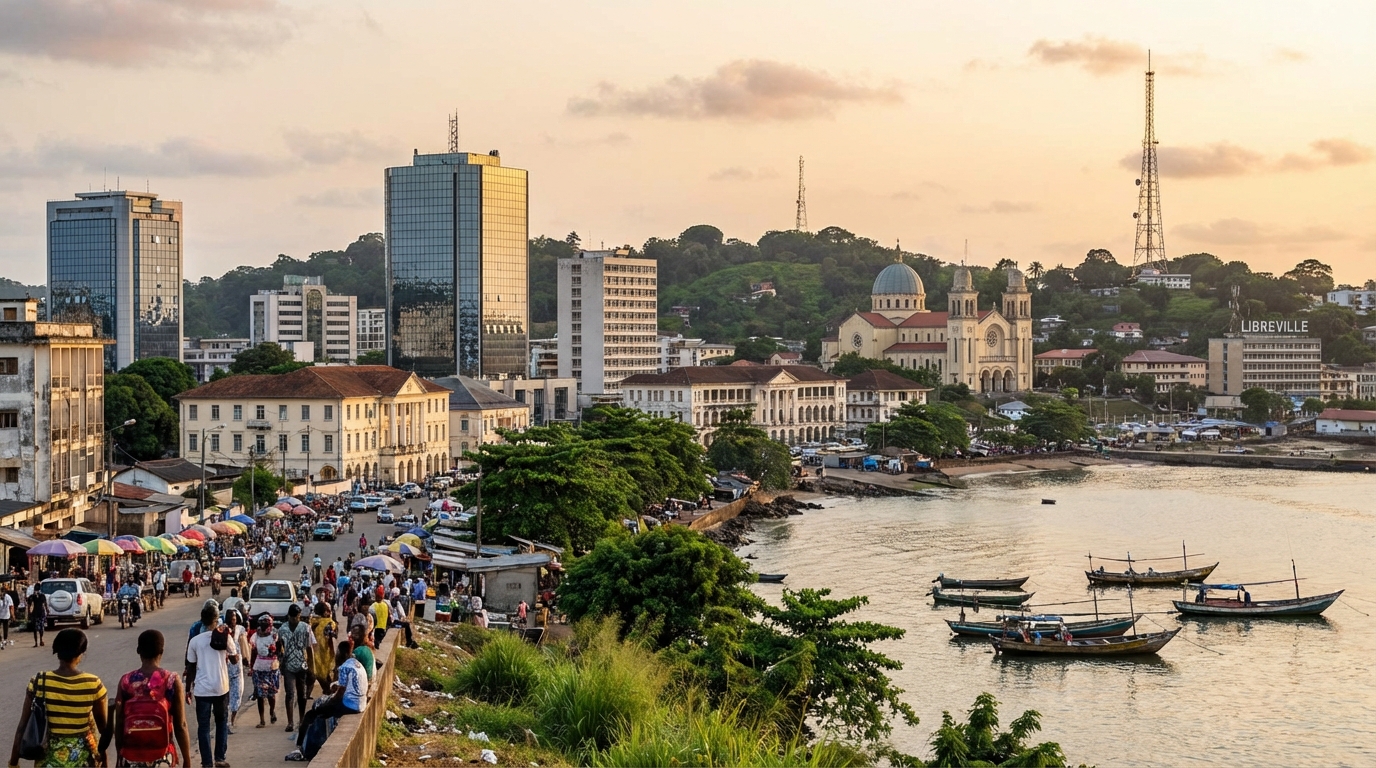 Scenic view of Gabon