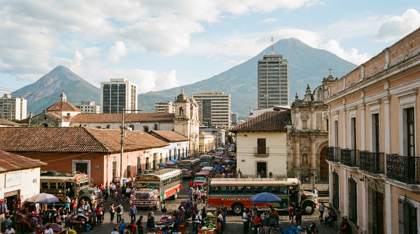 Scenic view of Guatemala