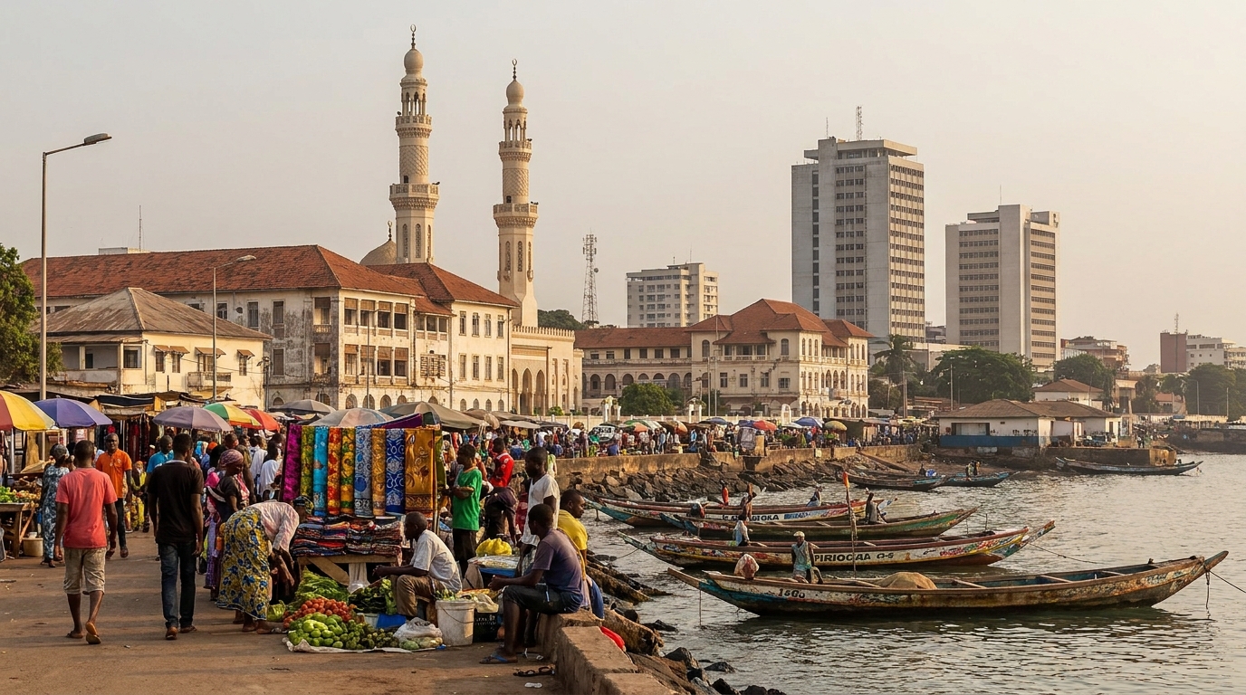 Scenic view of Guinea