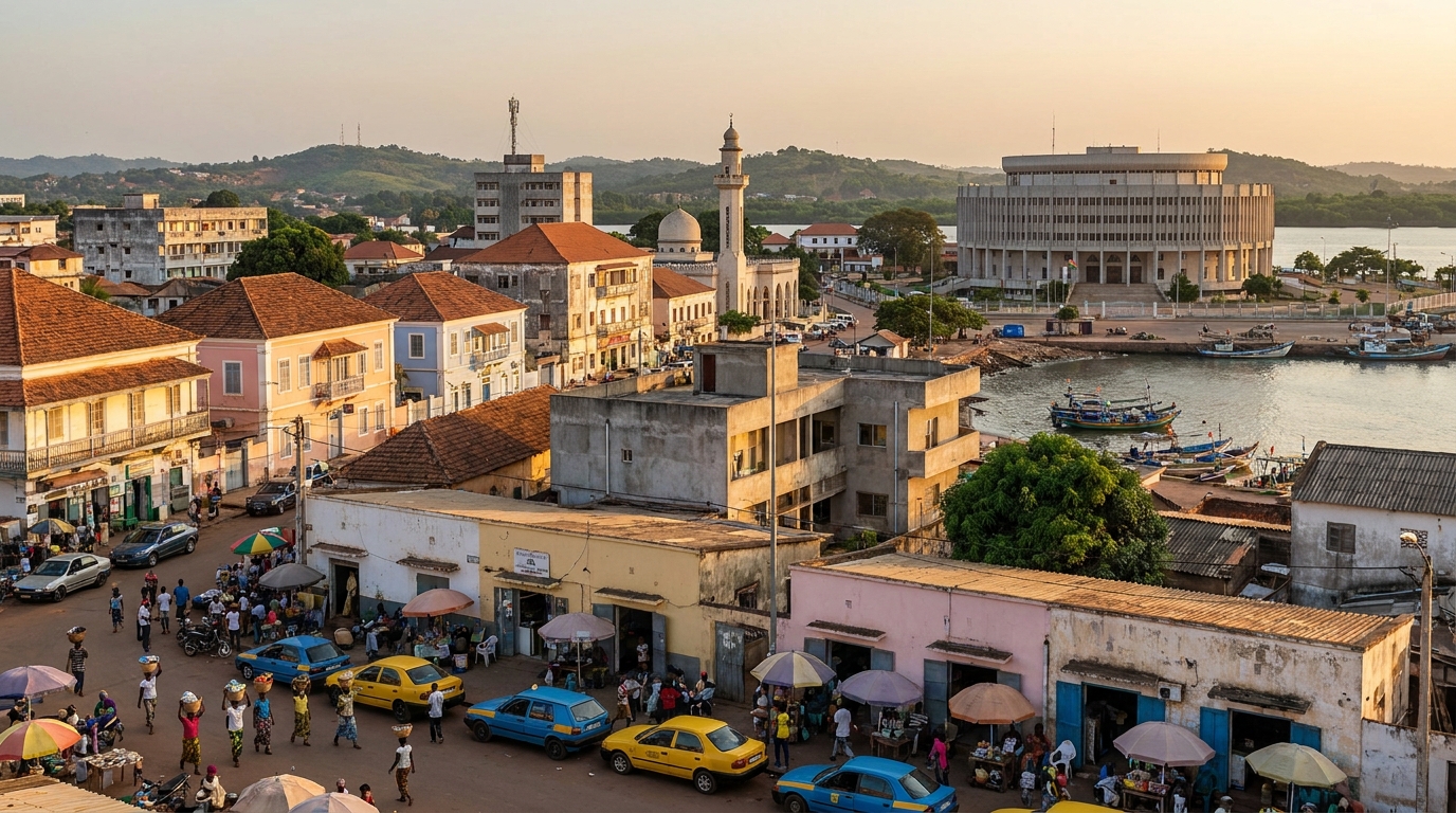 Scenic view of Guinea-Bissau