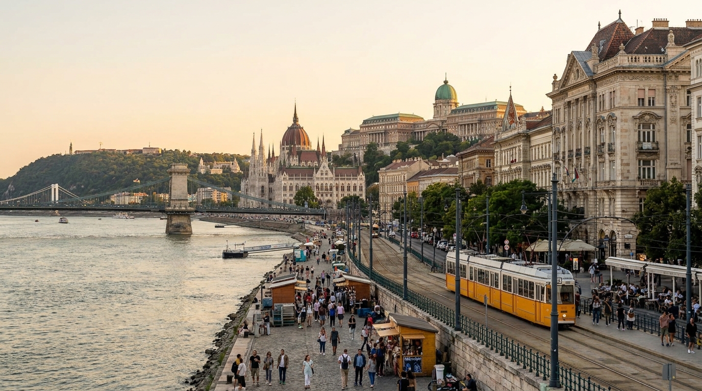 Scenic view of Hungary