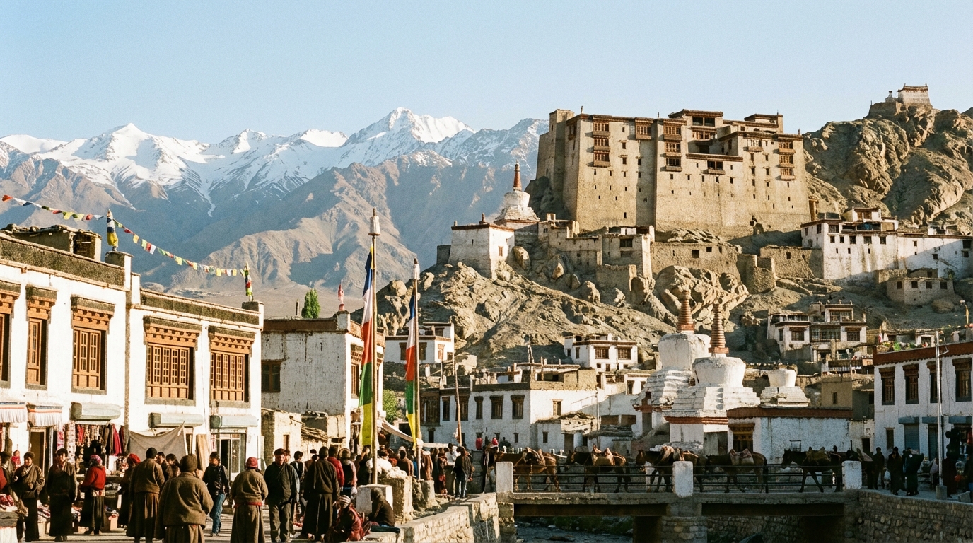 Scenic view of Ladakh, India