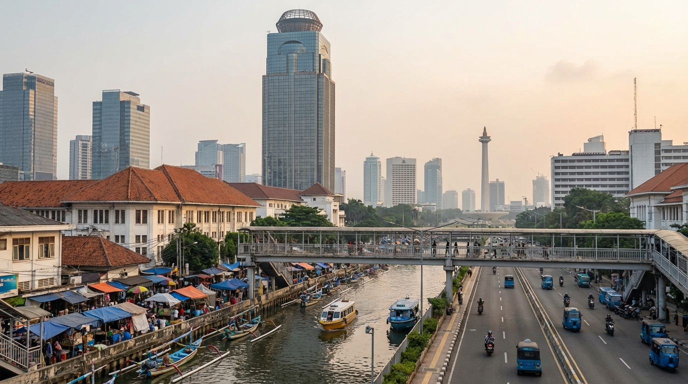 Scenic view of Indonesia