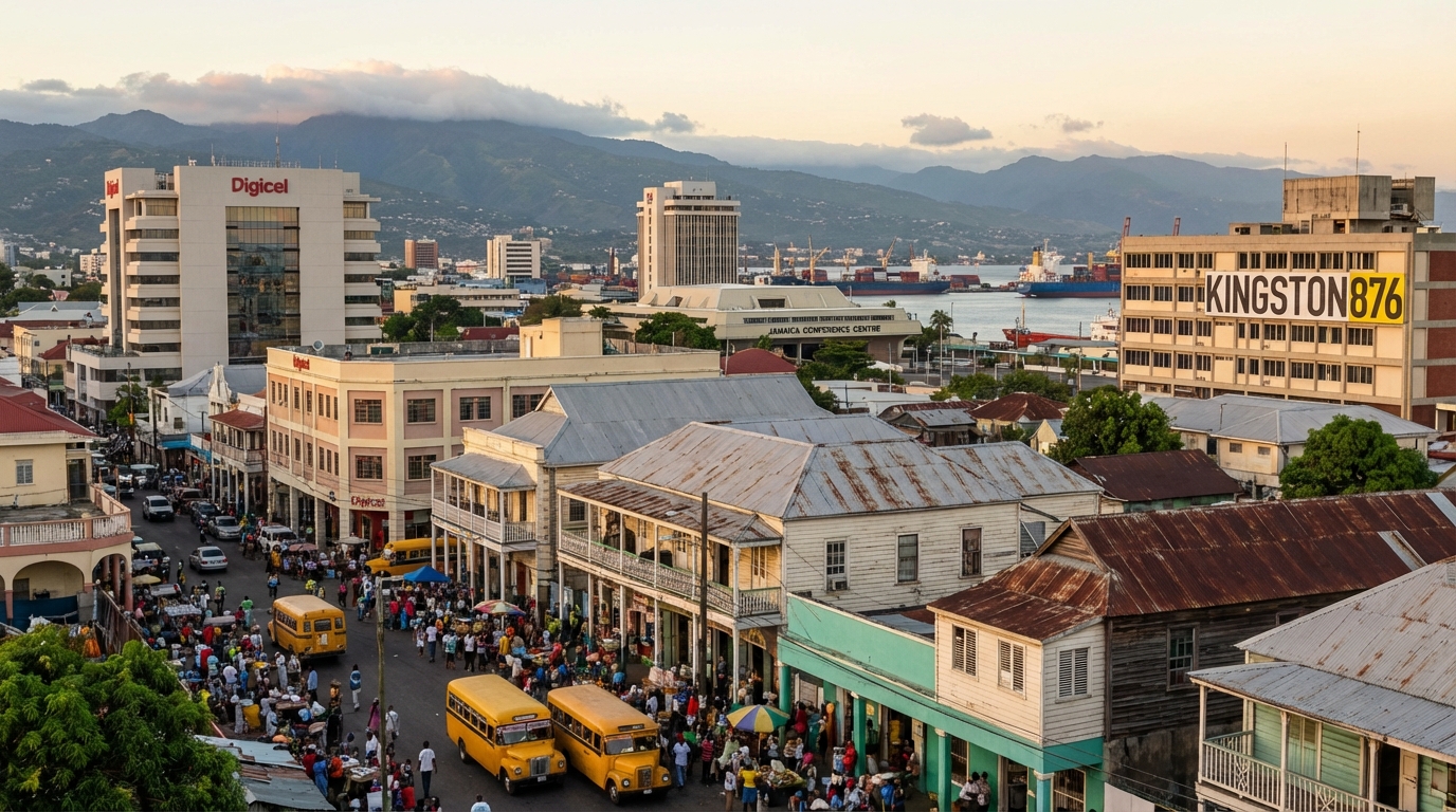 Scenic view of Jamaica