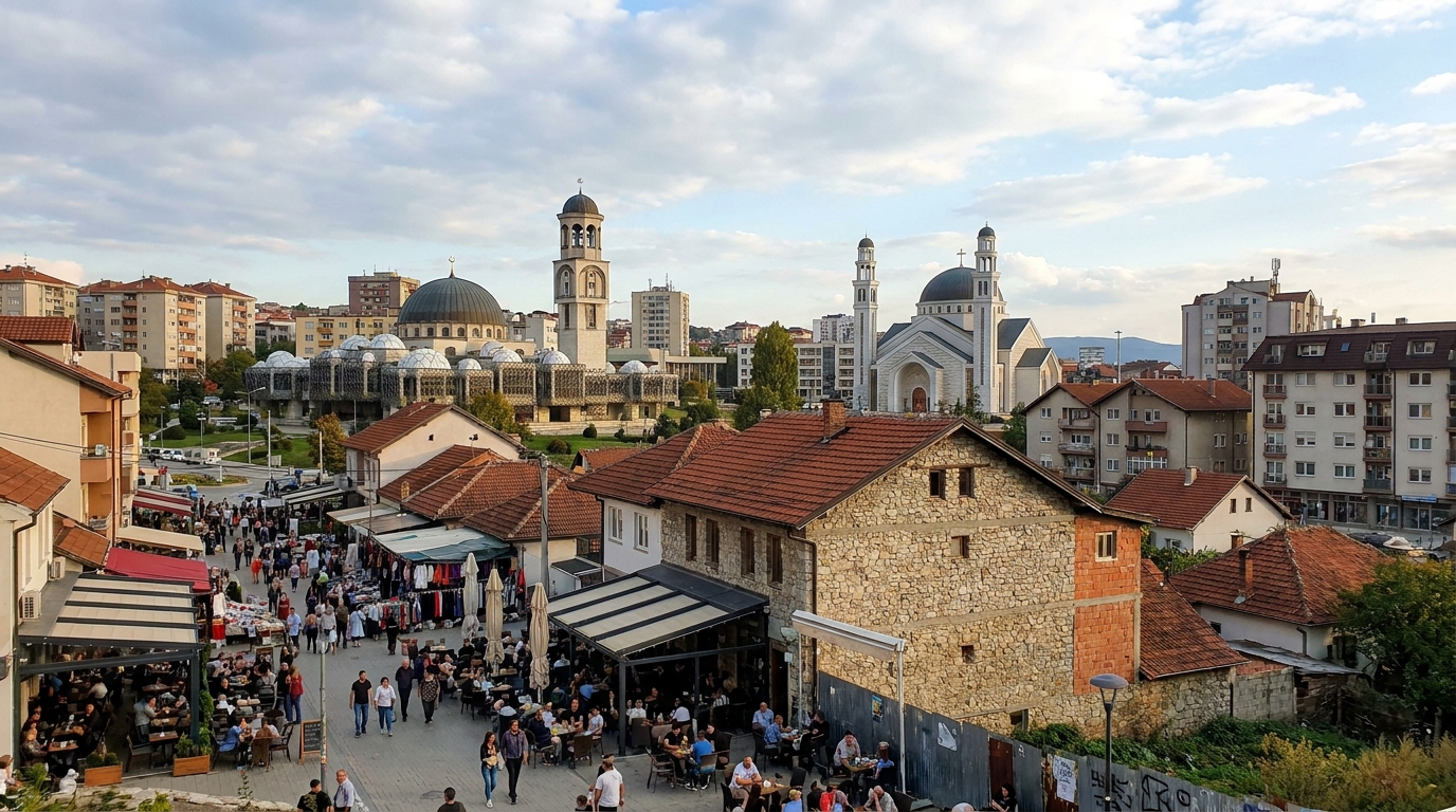 Scenic view of Kosovo