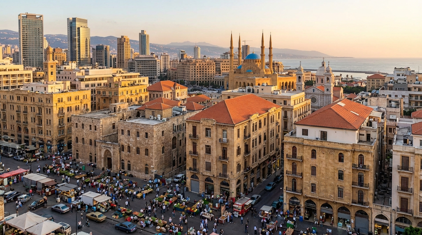 Scenic view of Lebanon