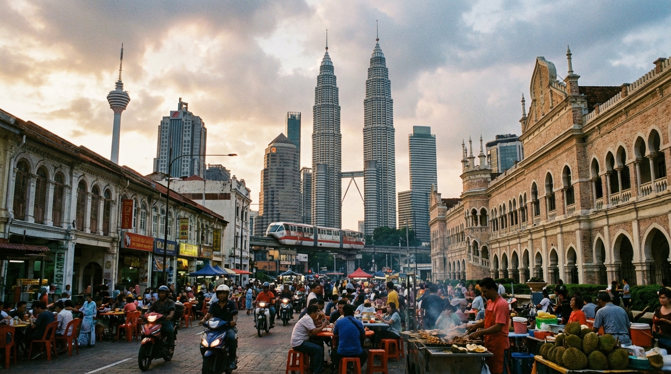 Scenic view of Malaysia