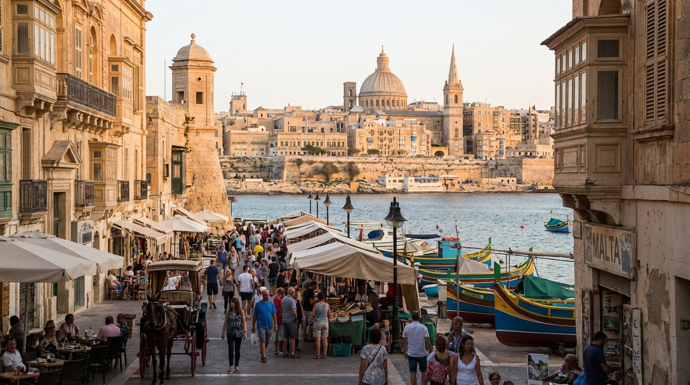 Scenic view of Malta