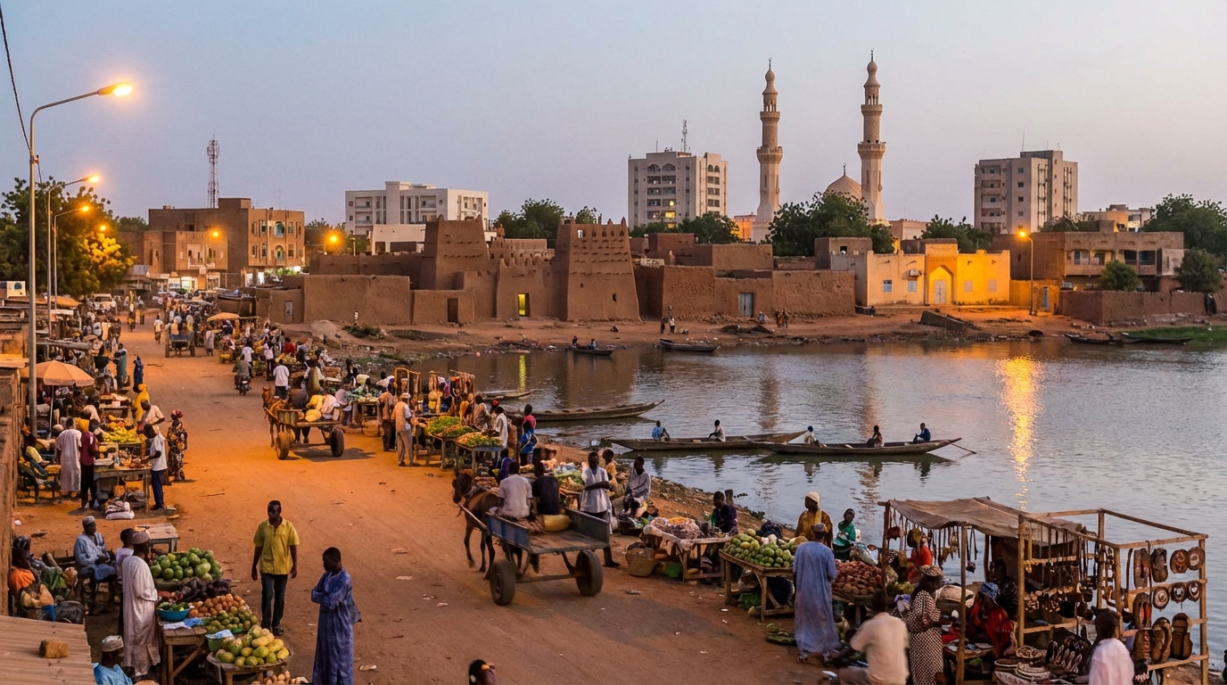 Scenic view of Niger