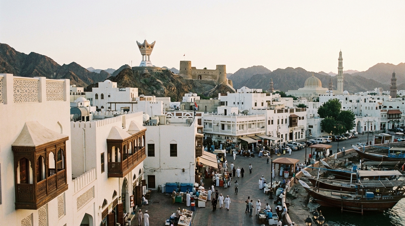 Scenic view of Oman