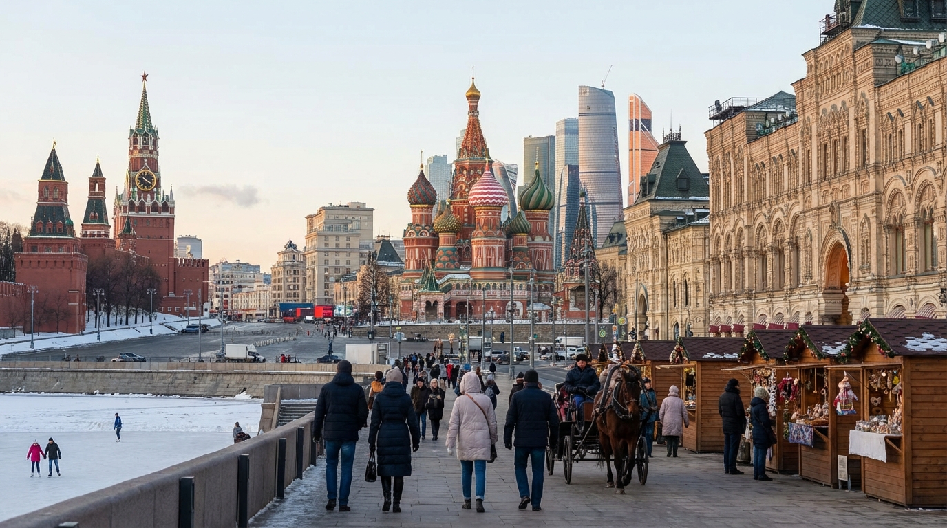 Scenic view of Russia