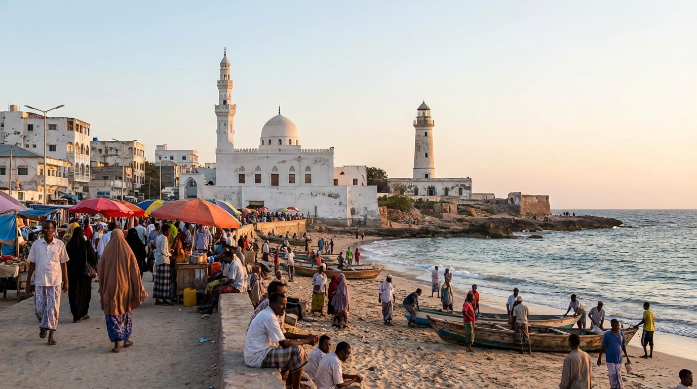 Scenic view of Somalia