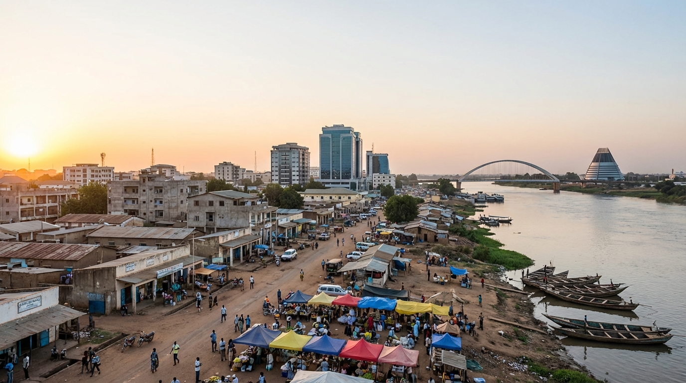 Scenic view of South Sudan