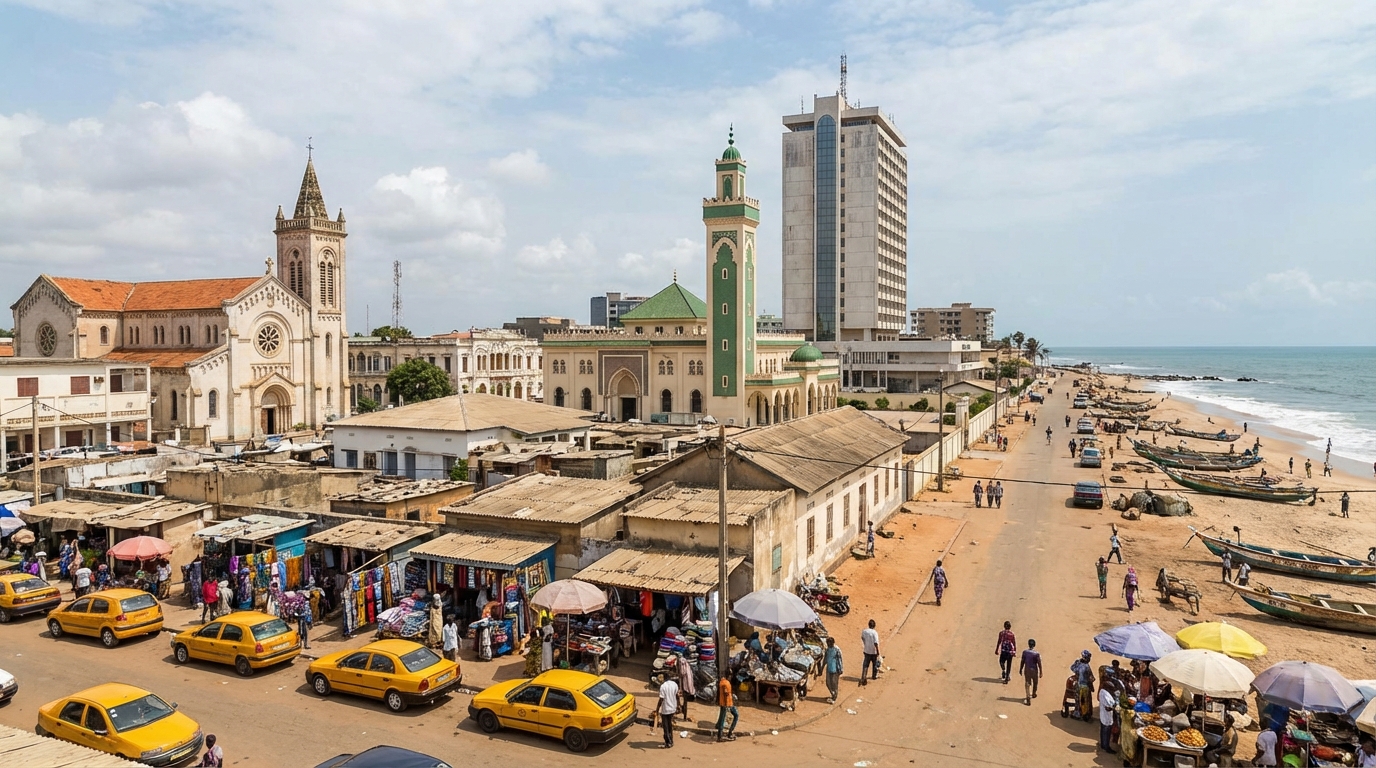 Scenic view of Togo